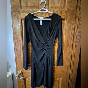 Max Studio Black Midi Dress